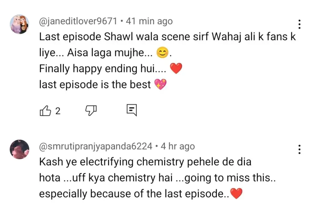 Sunn Mere Dil Last Episode Public Reaction