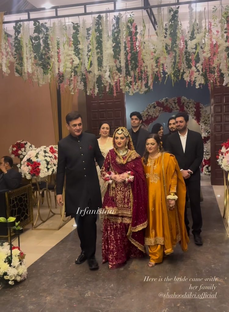 Shahood Alvi Daughter's Wedding Pictures