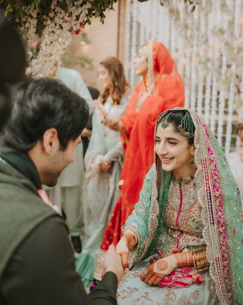 Mawra Hocane & Ameer Gilani Nikah Pictures