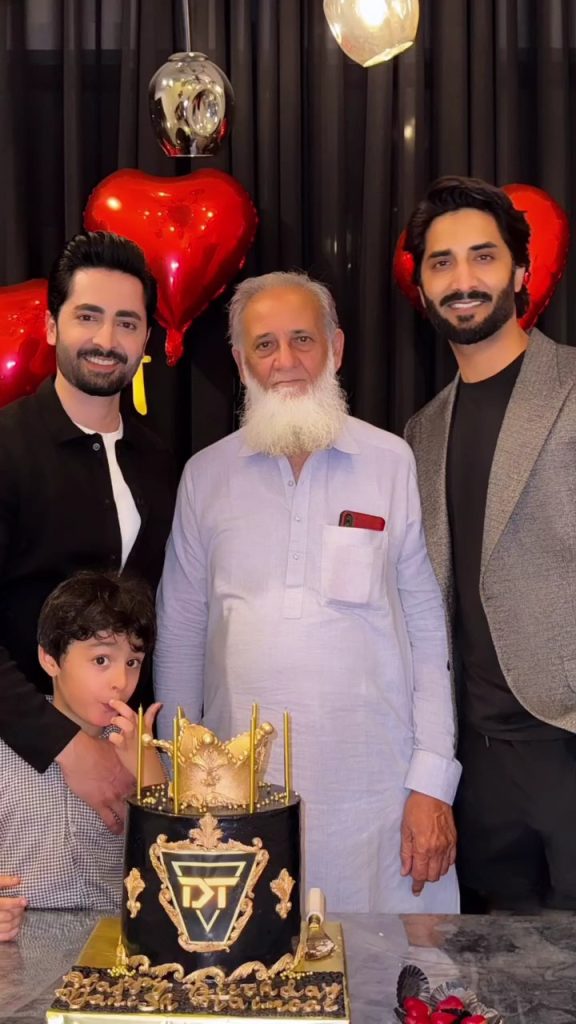 Danish Taimoor Gets Birthday Surprise From Ayeza Khan