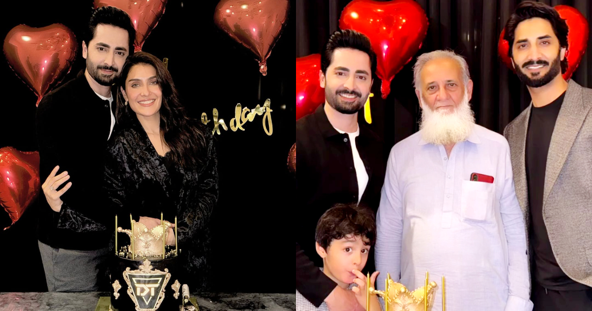 Danish Taimoor Gets Birthday Surprise From Ayeza Khan