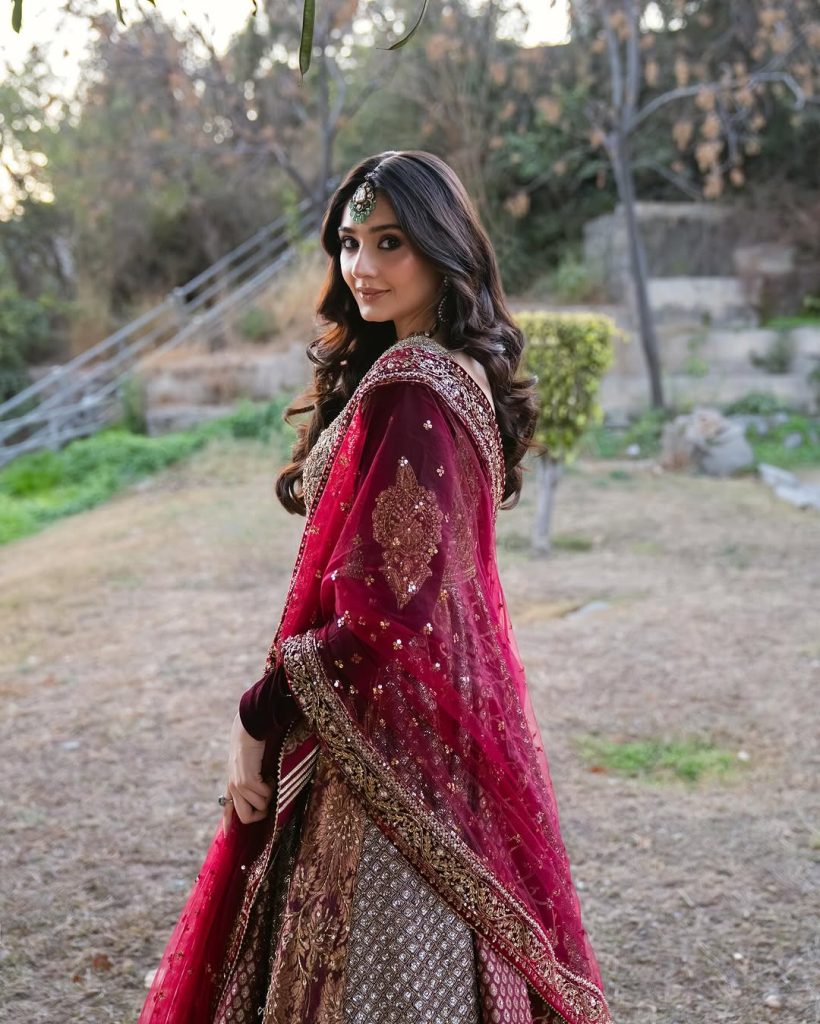 Durefishan Saleem Regal Wedding Look Mesmerizes Fans