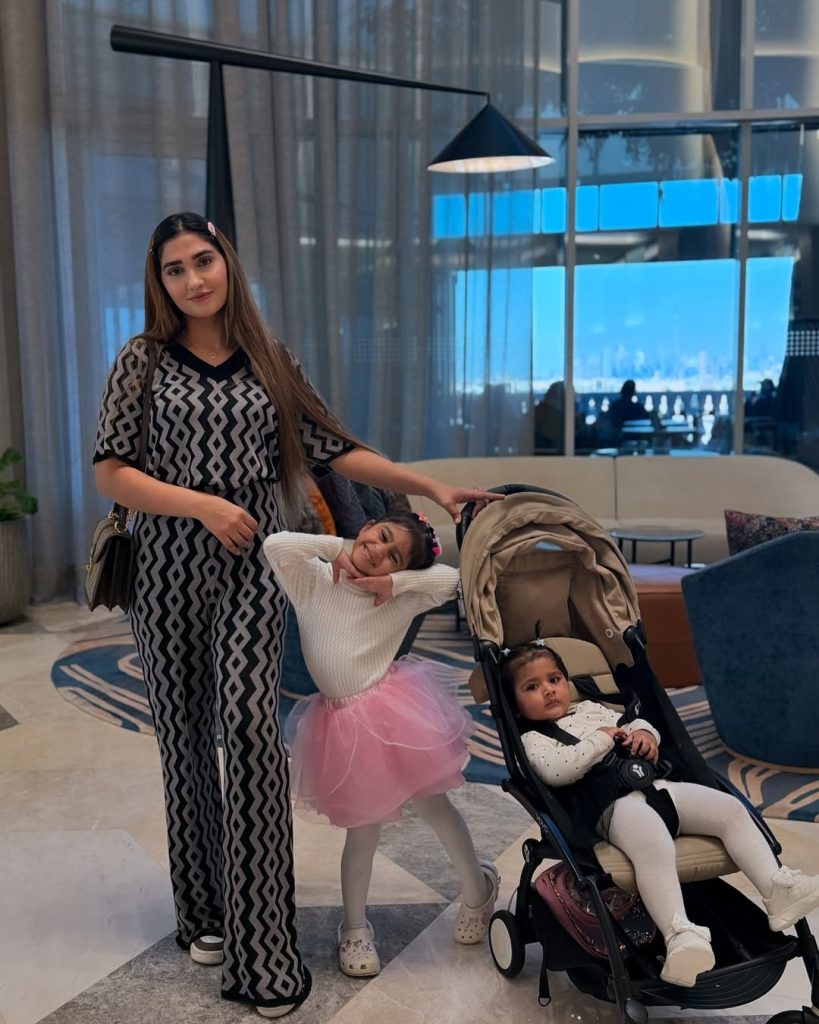 Hassan Ali Family Pictures from Jumeirah Beach, Dubai