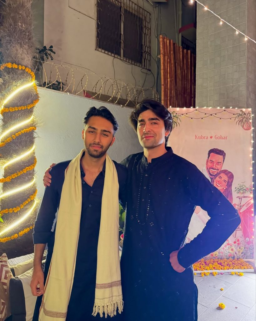 Kobra Khan and Gohar Rasheed start the wedding festival