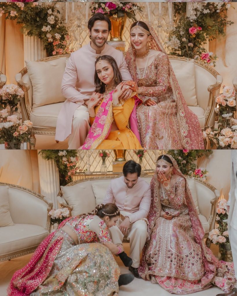 Mawra Hocane & Ameer Gilani Beautiful Wedding Day Pictures