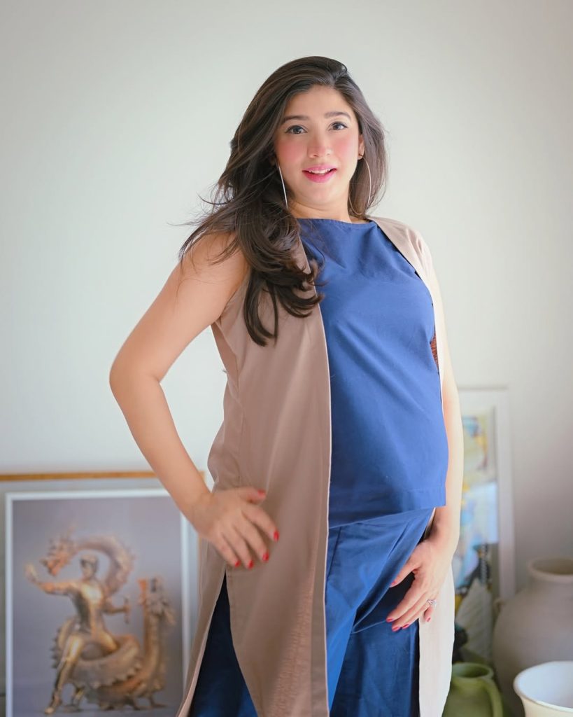 Mariam shares stylish clicks during sophisticated pregnancy