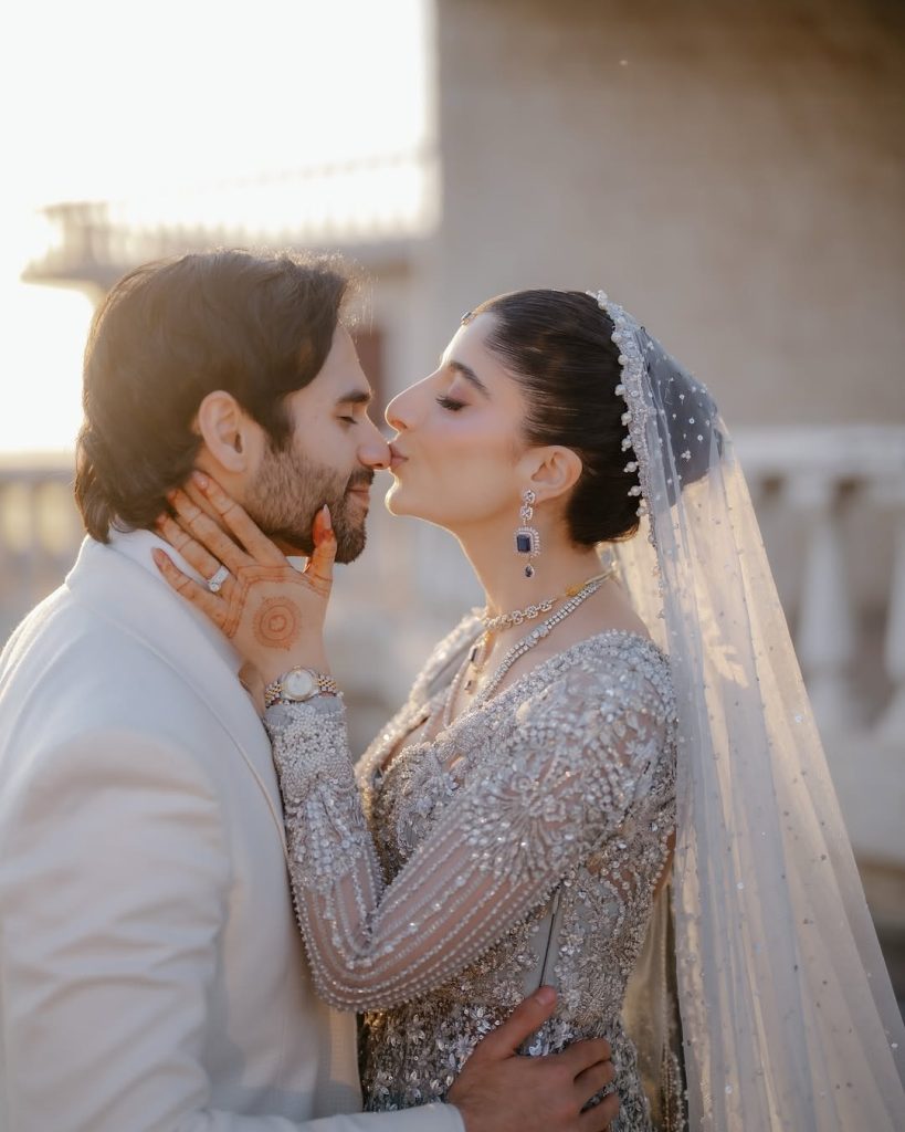 Mawra Hocane and Ameer Gilani Reception Photoshoot