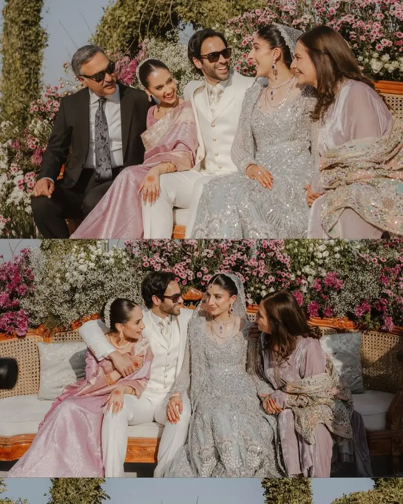 Mawra Hocane & Ameer Gilani New Family Pictures From Walima