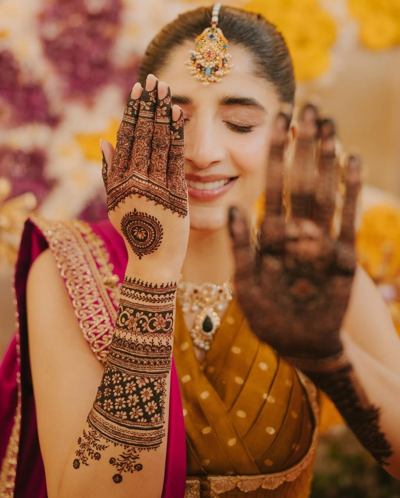 Mawra’s Mehndi Look (New Pics)