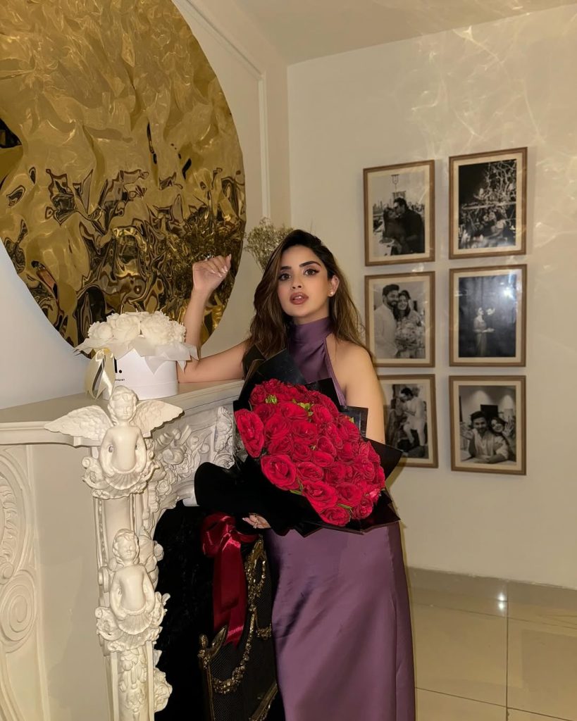 Saboor Aly's Romantic Valentines Day Celebration With Ali Ansari