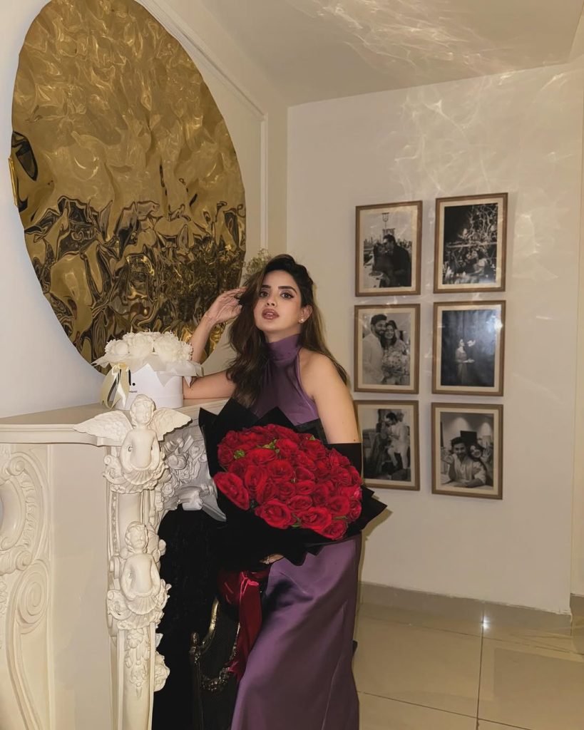 Saboor Aly's Romantic Valentines Day Celebration With Ali Ansari