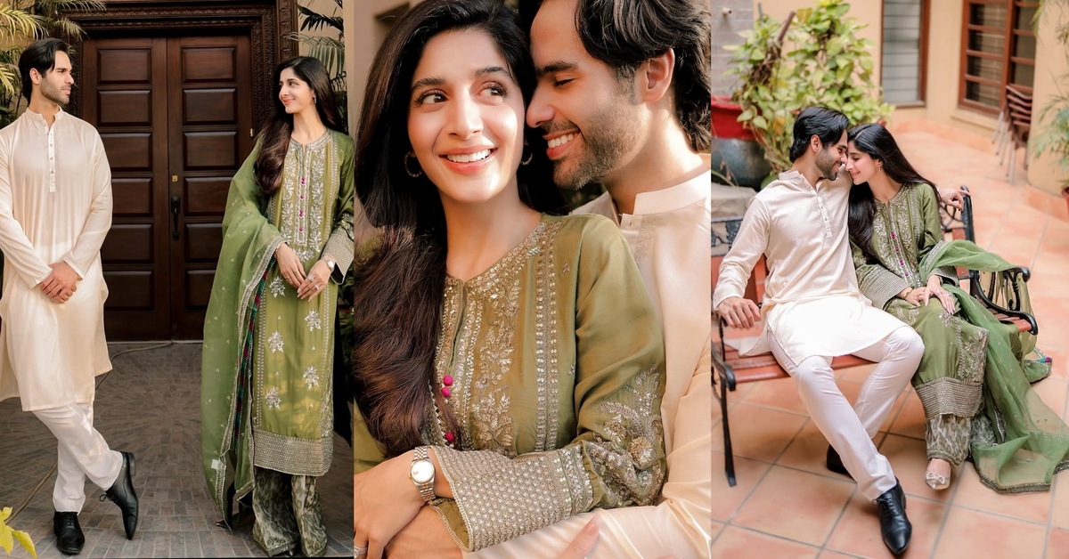 Mawra Hocane & Ameer Gilani Shine in Sapphire’s Eid Photoshoot