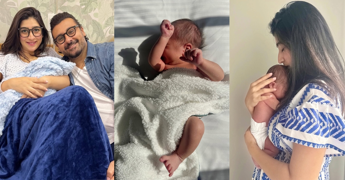 Mariyam Nafees and Husband Welcome Baby Boy