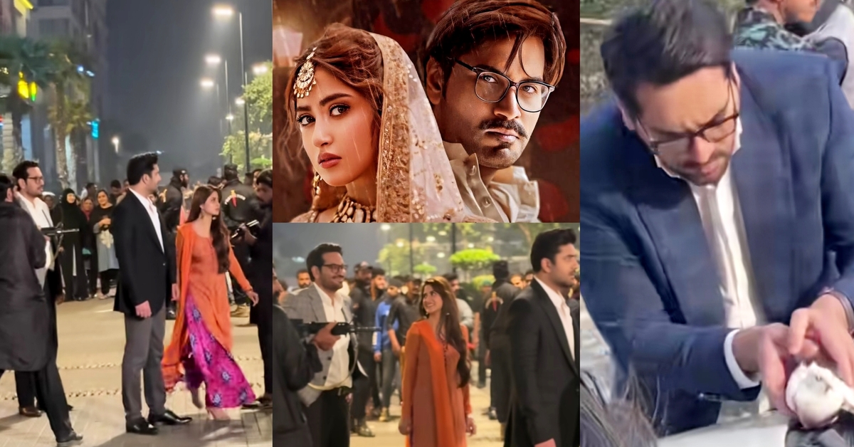 Humayun Saeed and Sajal Aly Upcoming Drama BTS Videos