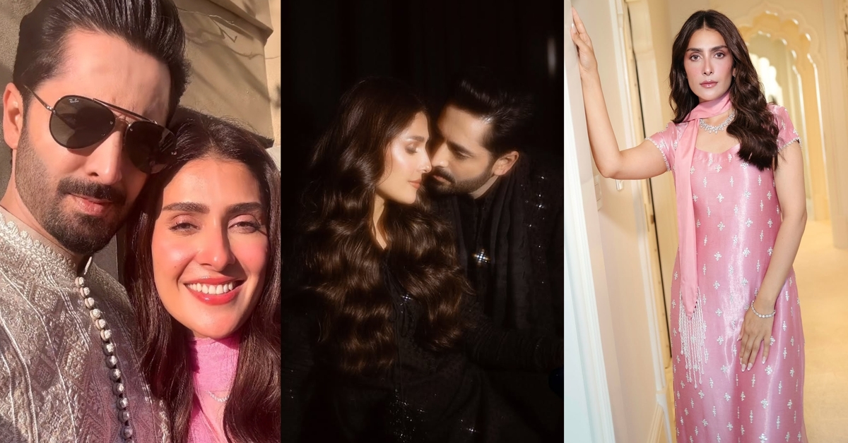 Ayeza Khan and Danish Taimoor Eid Pictures