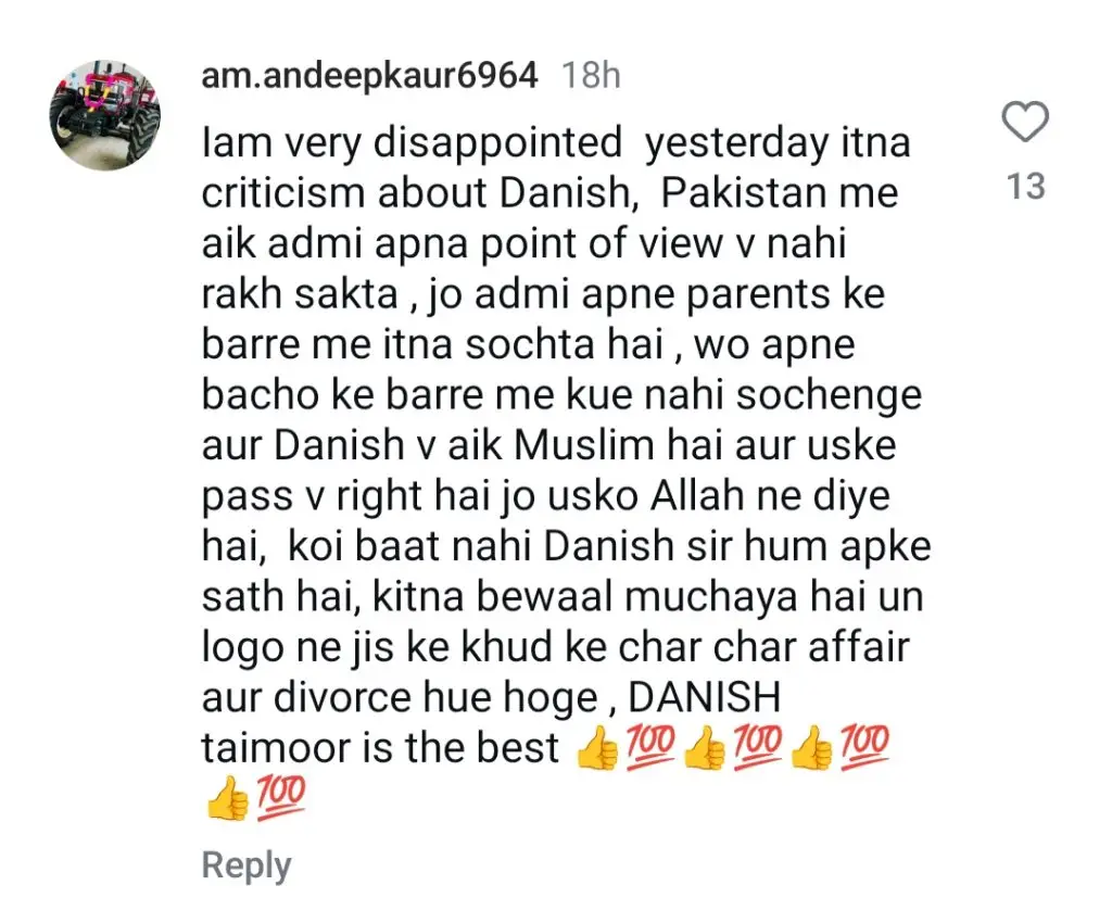 Danish Taimoor Reacts To Criticism On Marriages Statement