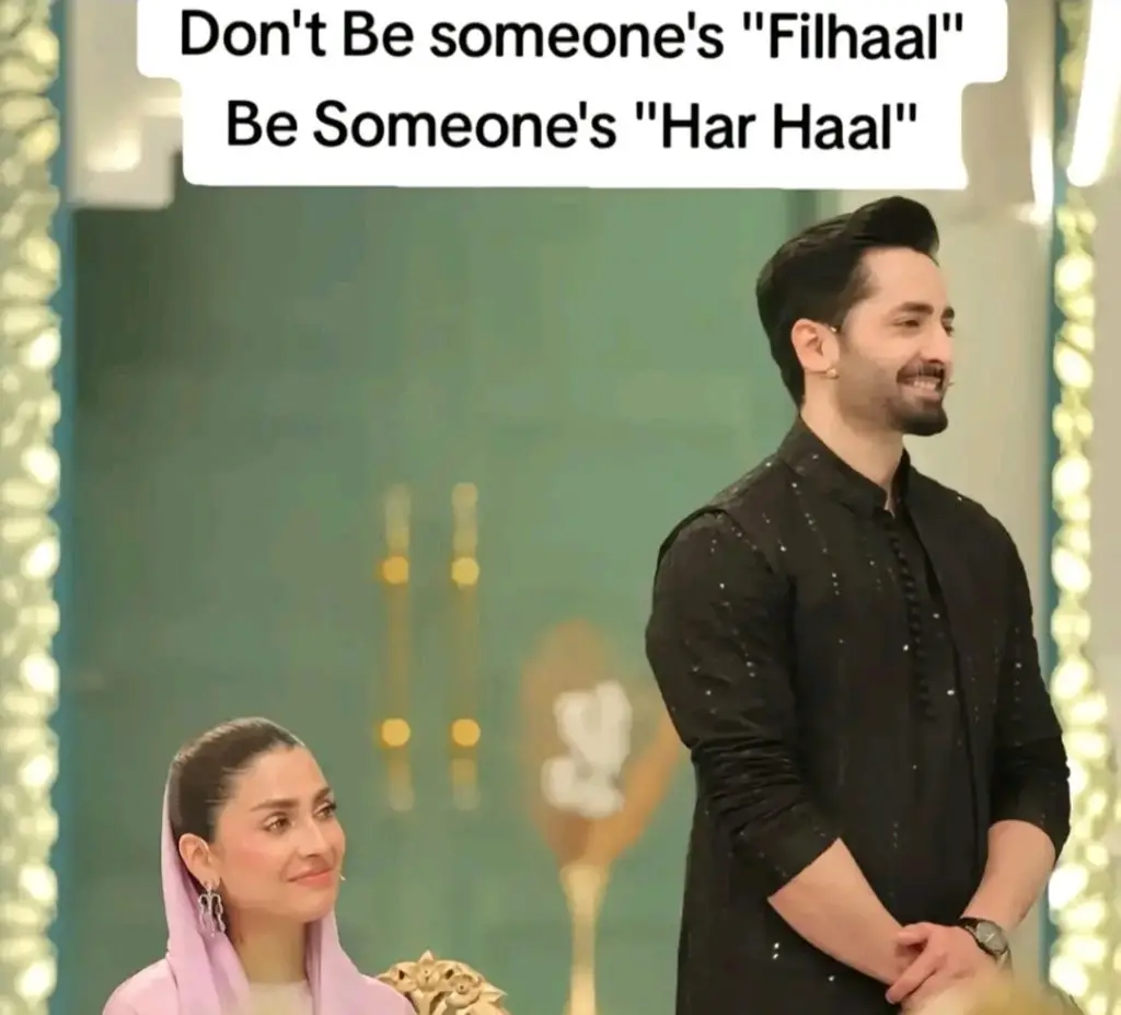 Danish Taimoor Clarifies His Use of 'Filhal'