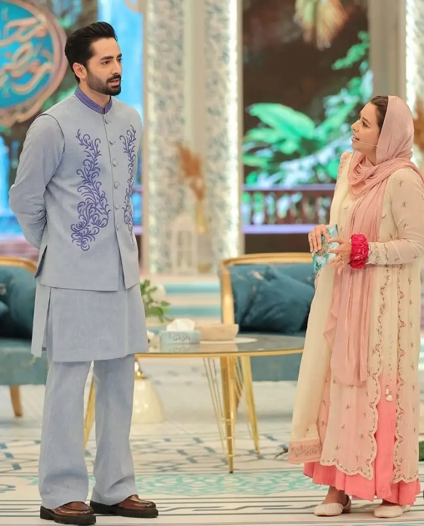 Rabia Anam Faces Backlash for Her Immature Jokes with Danish Taimoor