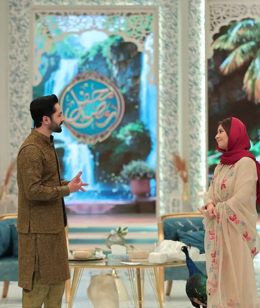 Rabia Anam Faces Backlash for Her Immature Jokes with Danish Taimoor