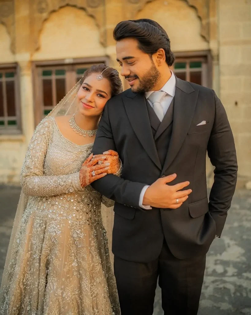 Iqtader actor Harim Sohail shared his wedding details