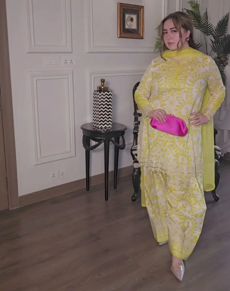 Maria Butt Explains Farshi Shalwar Fashion