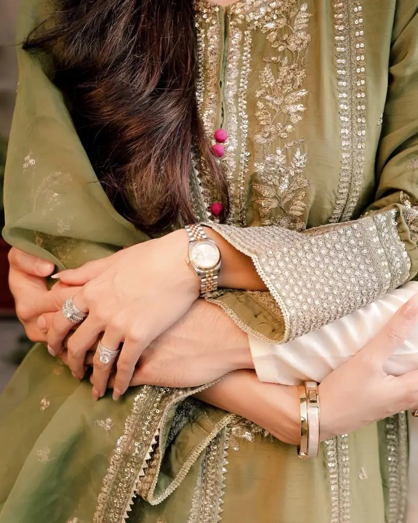 Mawra Hocane & Ameer Gilani Shine in Sapphire’s Eid Photoshoot