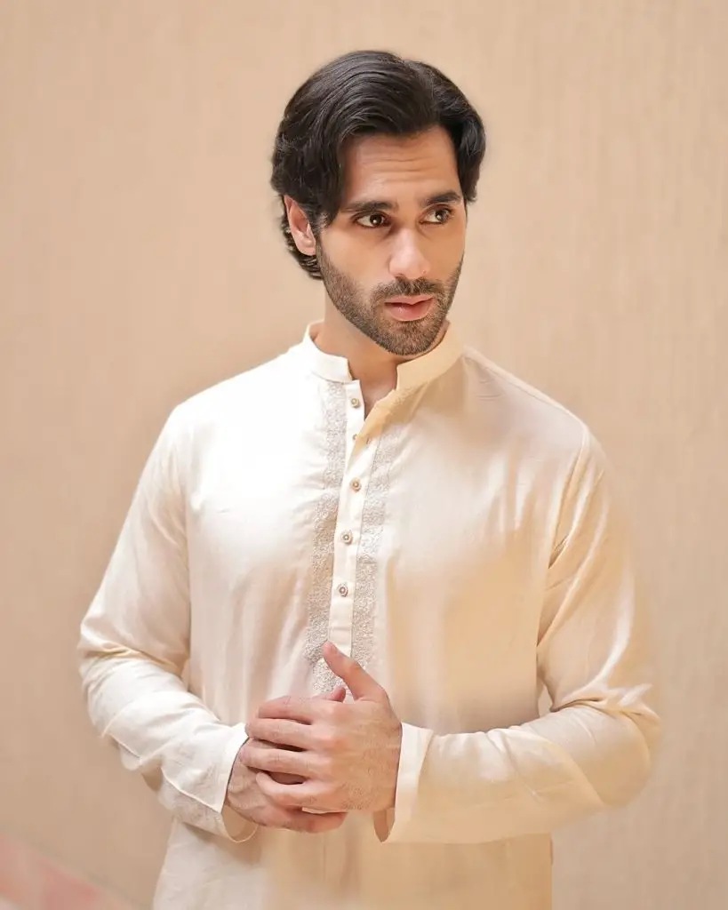 Moura Hawkin and Aamir Gilani Shine in Neelam's Eid Photoshoot