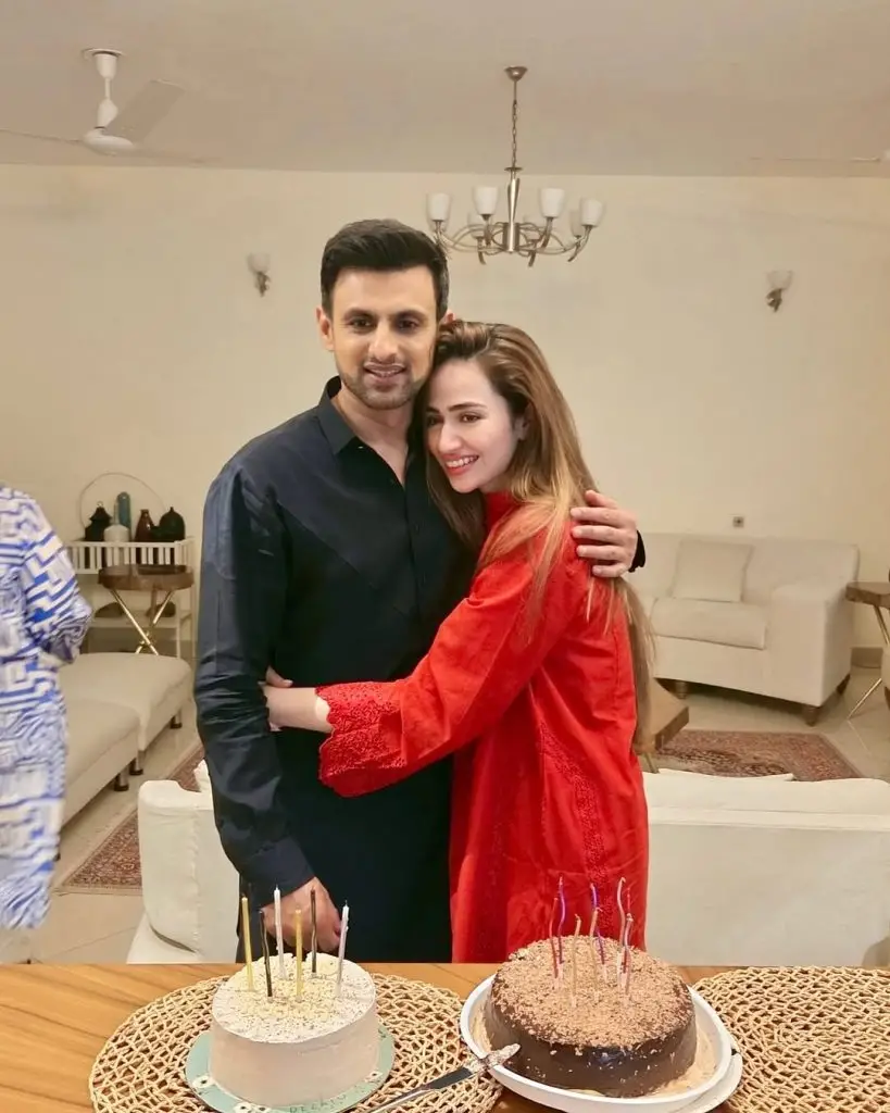 Sana Javed Expresses Love for Husband Shoaib Malik