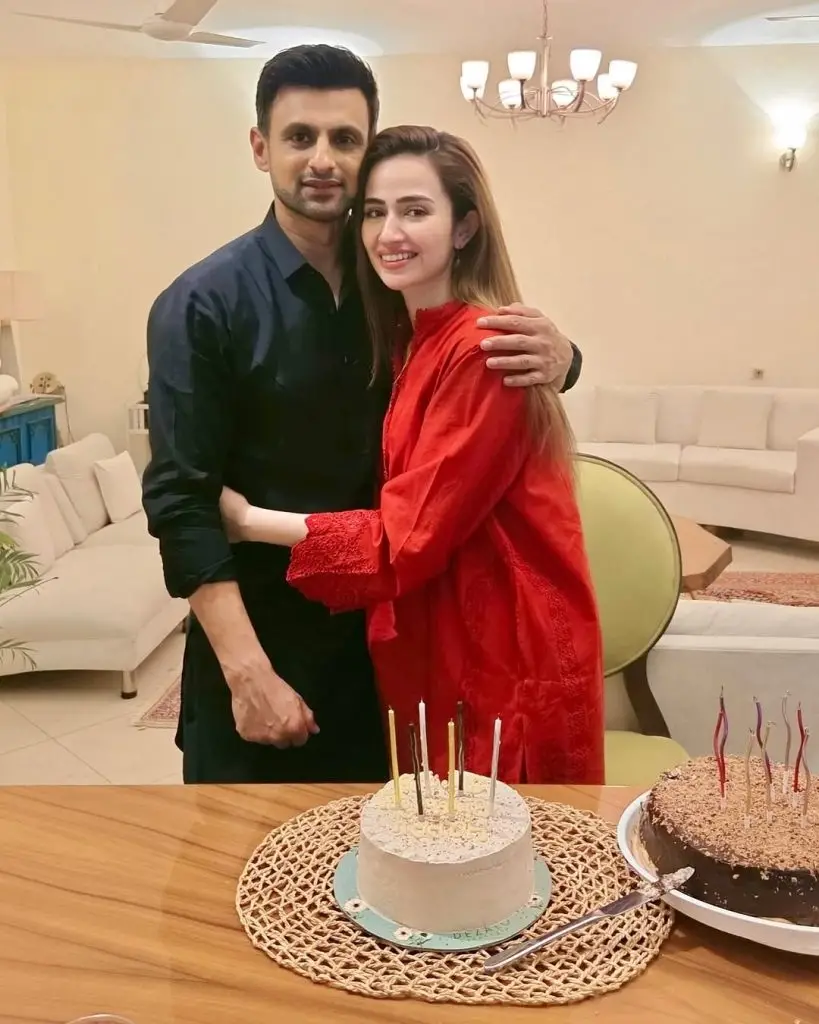 Sana Javed Expresses Love for Husband Shoaib Malik