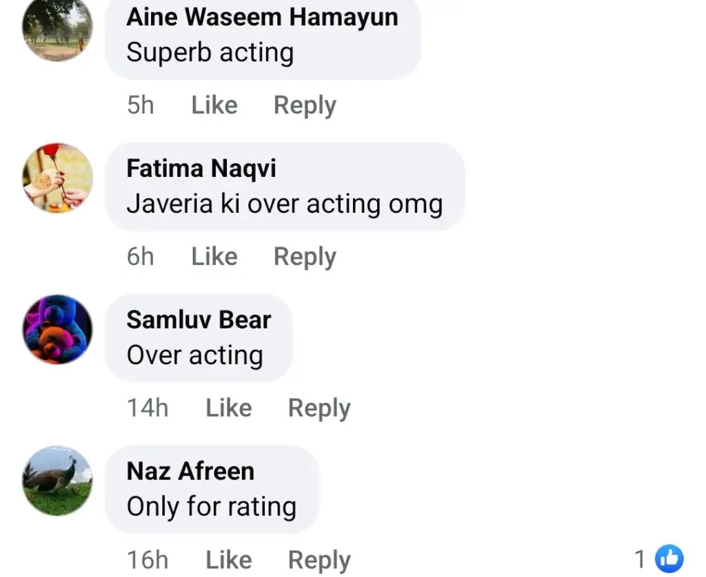 Javeria Saud's Overacting in Ramazan Show Severely Criticized