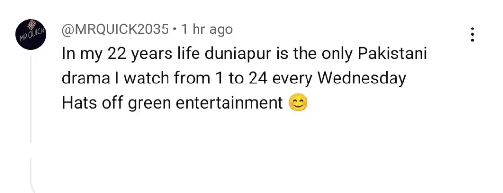 Duniyapur Last Episode Public Reaction