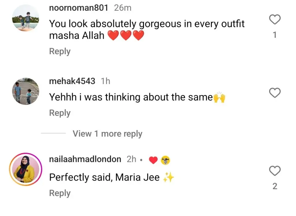 Maria Butt described the Farsi Shalwar fashion