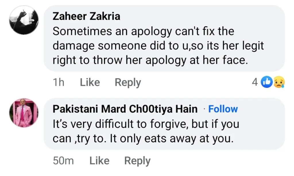 Alizeh Shah Publicly Snubs Zarnish Khan's Apology