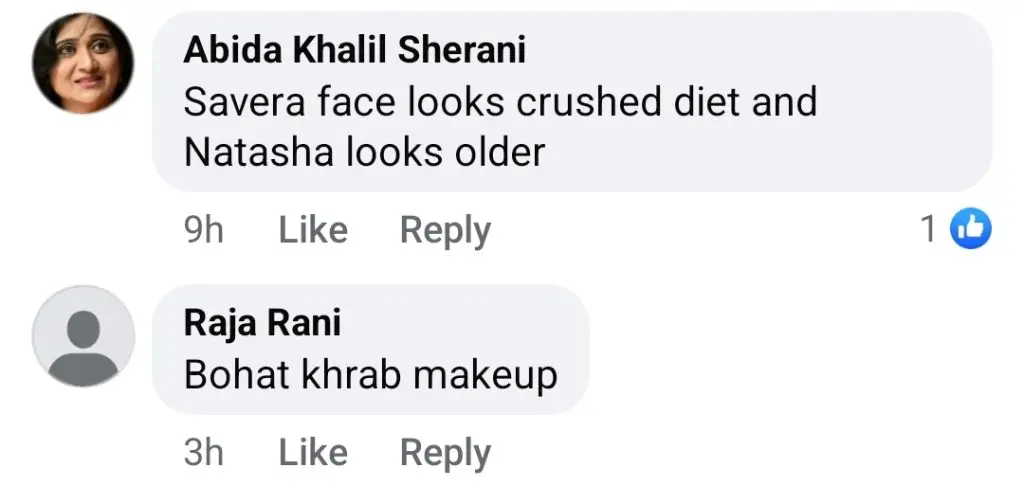 Savera Nadeem’s Makeup and Look in Kuch Na Kehna Starts Debate