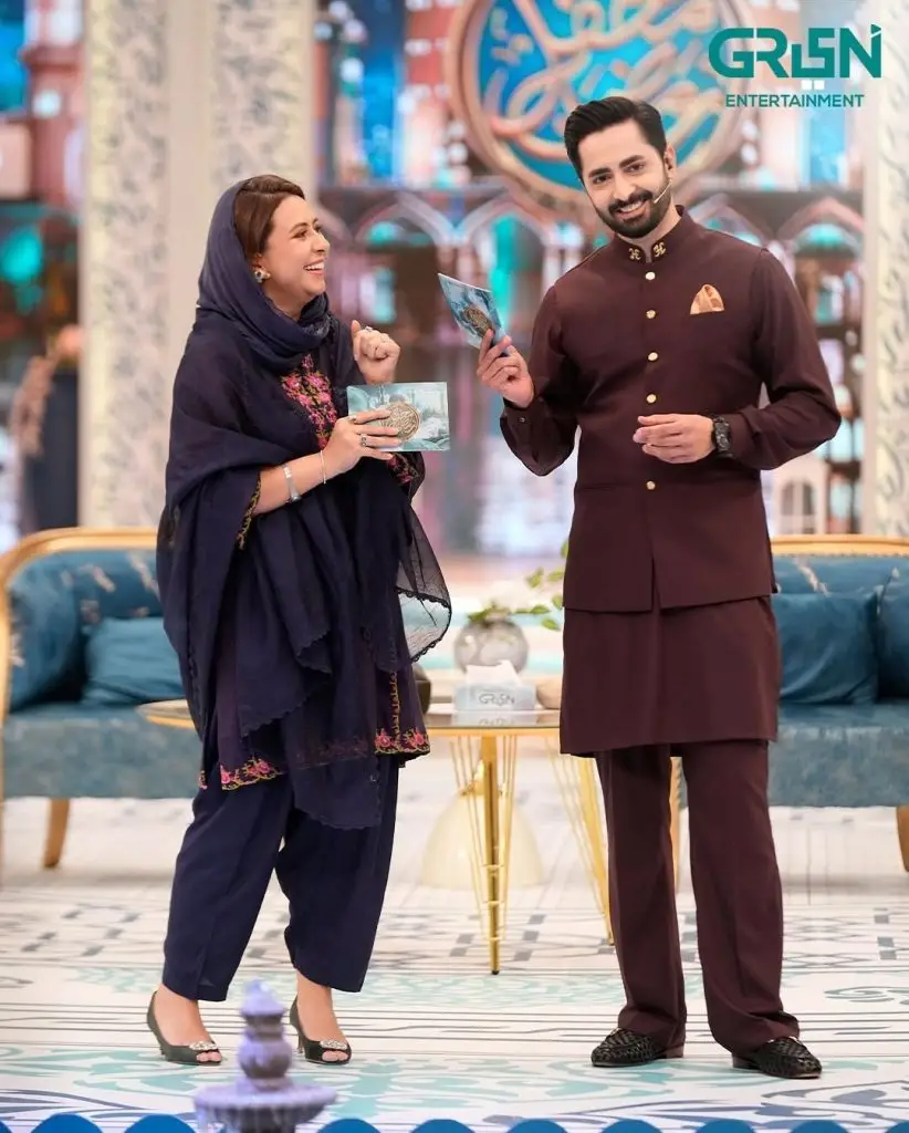 Rabia Anam Faces Backlash for Her Immature Jokes with Danish Taimoor