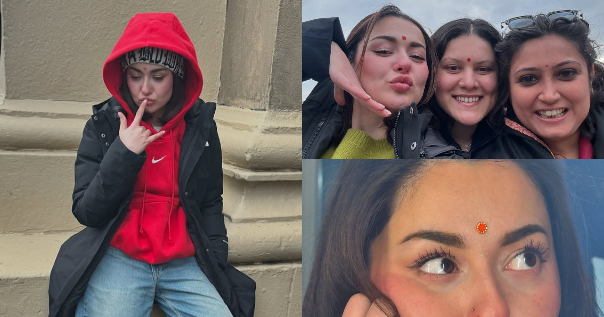 Hania Aamir Wears Bindi To Wish Fans On Holi