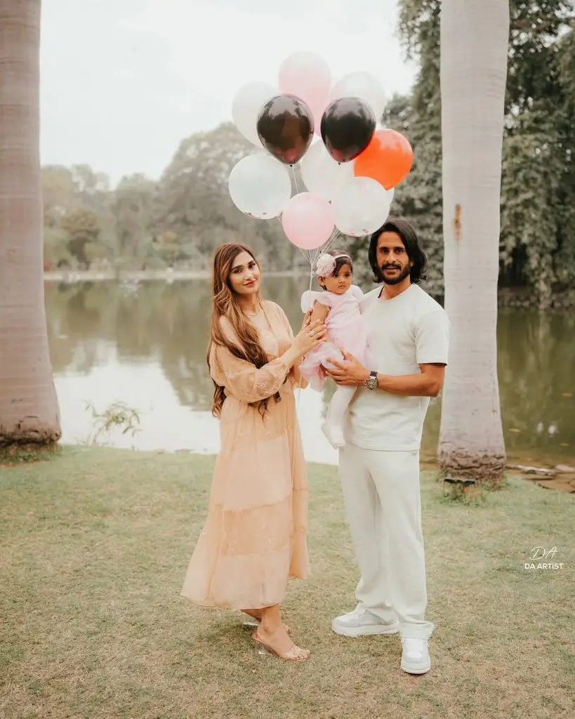 Hassan Ali & Samiyah Khan Celebrate Daughter's First Birthday