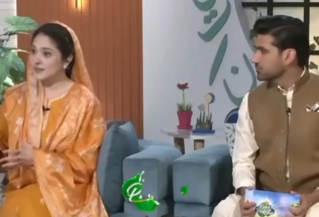 Tere Bin Fame Hira Soomro Loses Calm in Live Ramzan Transmission