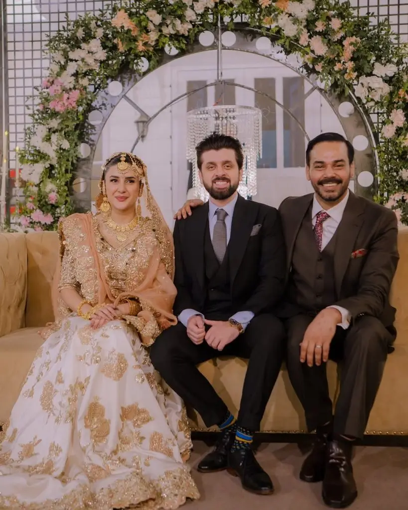 Kubra Khan and Gohar Rasheed Walima Pictures