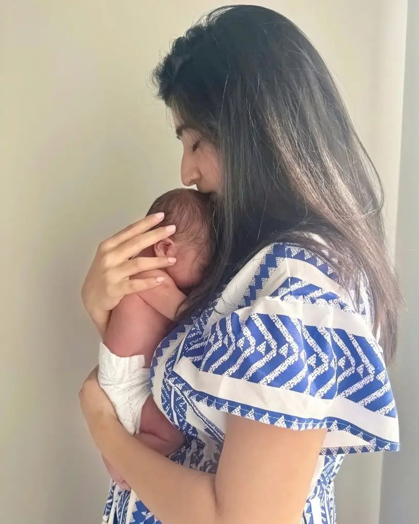 Mariyam Nafees and Husband Welcome Baby Boy