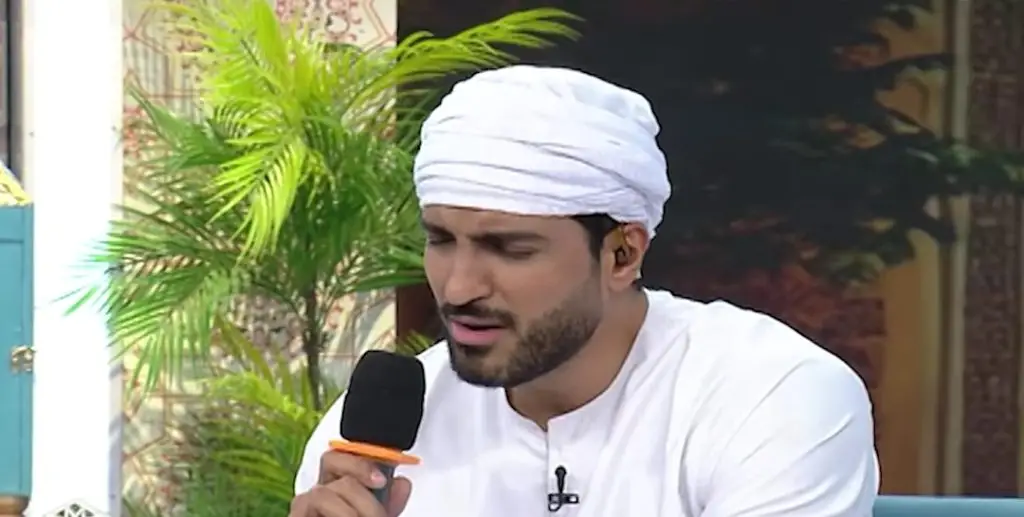 Omar Shahzad's spiritual recitation video