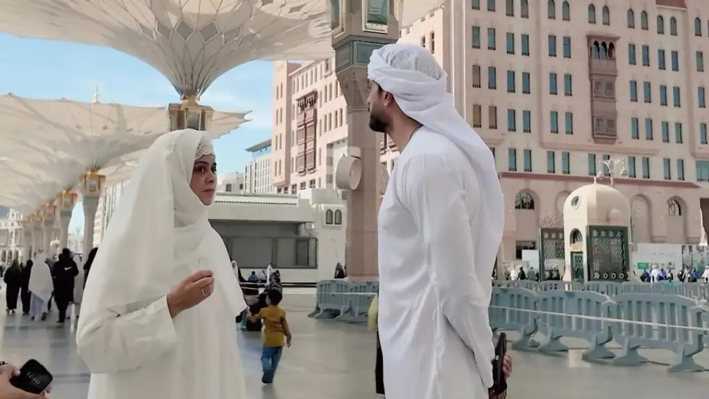 Omer Shahzad & Shanzay Lodhi Nikkah Video From Madinah Munawarah