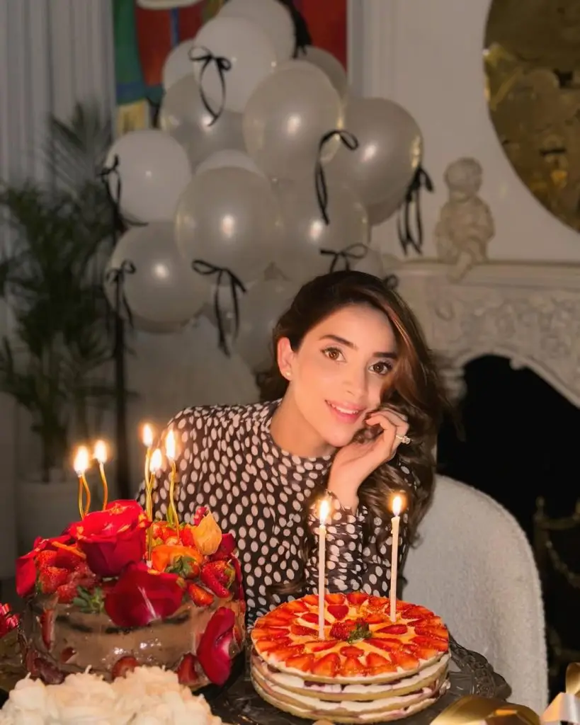 Saboor Aly Gets Birthday Surprise From Husband Ali Ansari