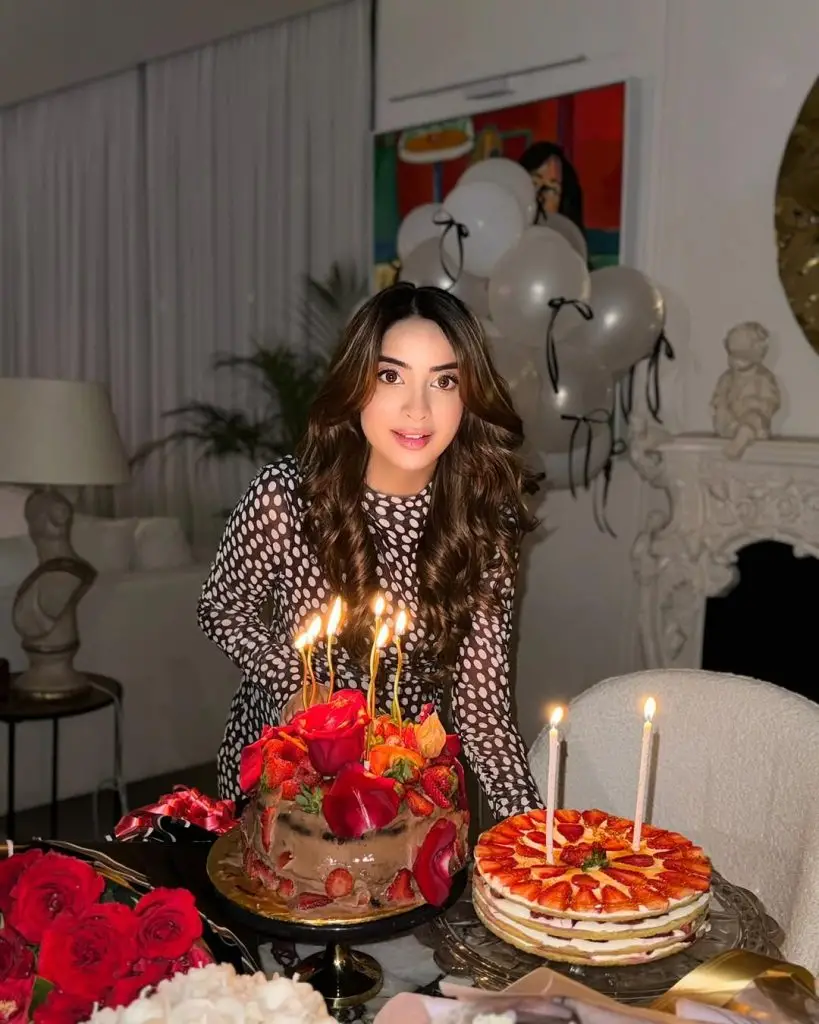 Saboor Aly Gets Birthday Surprise From Husband Ali Ansari