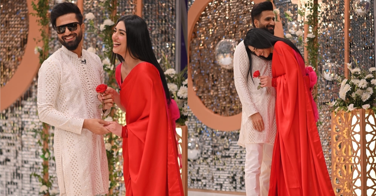 Sarah Khan & Falak Shabir Adorable Photoshoot from Eid Show