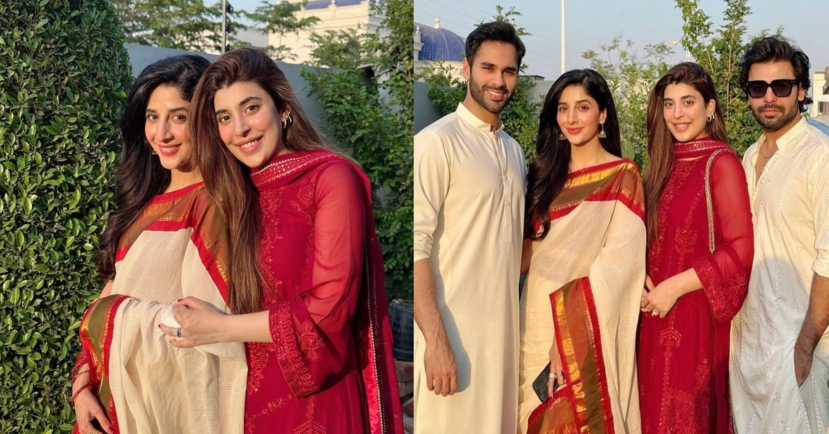 Urwa Hocane and Mawra Hocane Share Pictures with Family