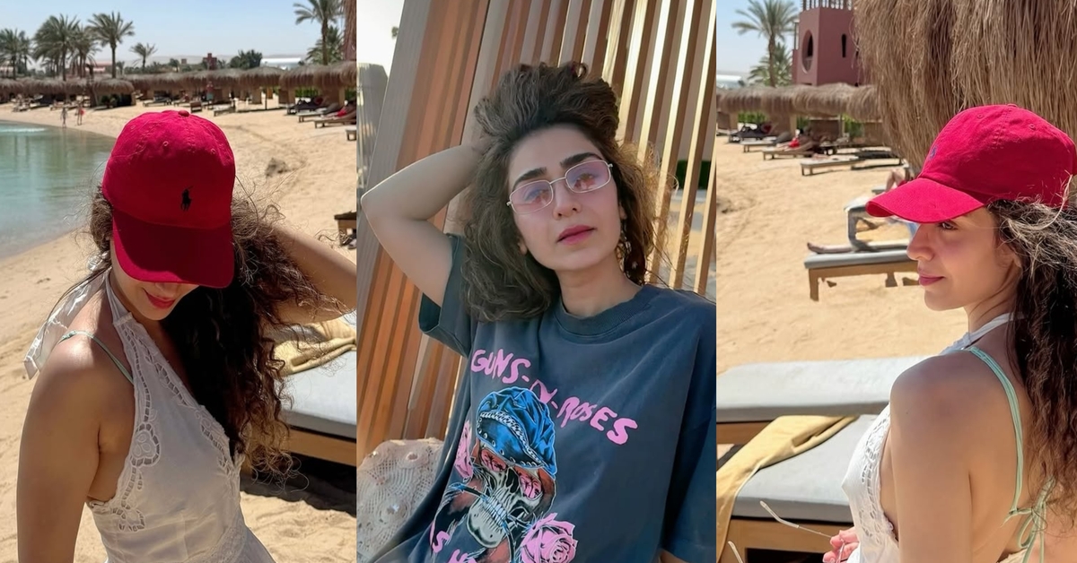 Hajra Yamin Spends Quality Time Vacationing in Egypt