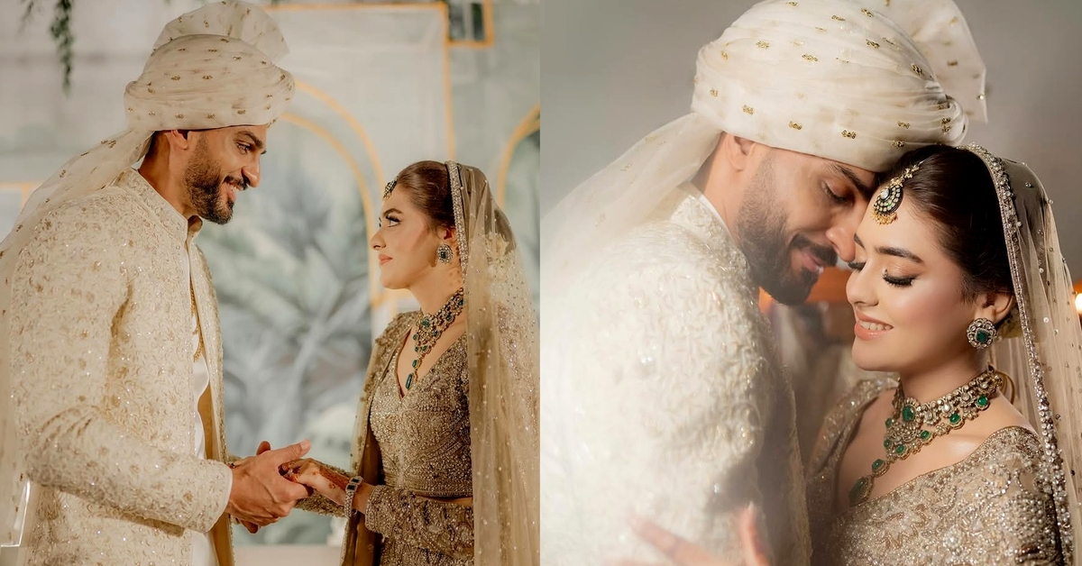 Omer Shahzad And Shanzey Lodhi HD Wedding Photoshoot