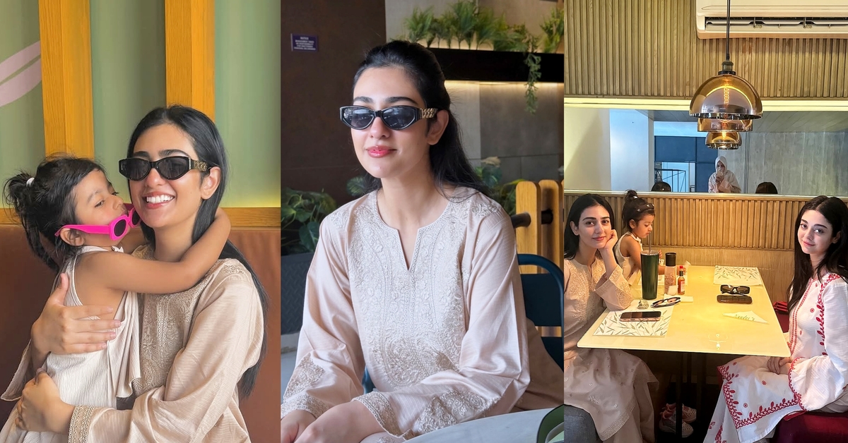 Sarah Khan’s Latest Adorable Clicks with Daughter and Sister