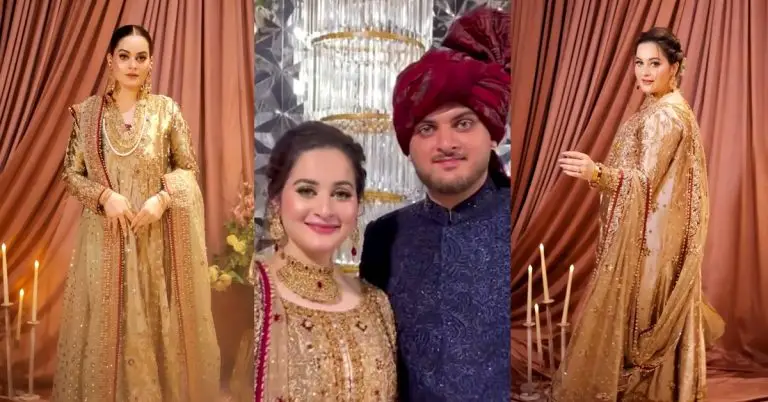 Aiman Khan & Minal Khan Looks from Brother’s Barat Event